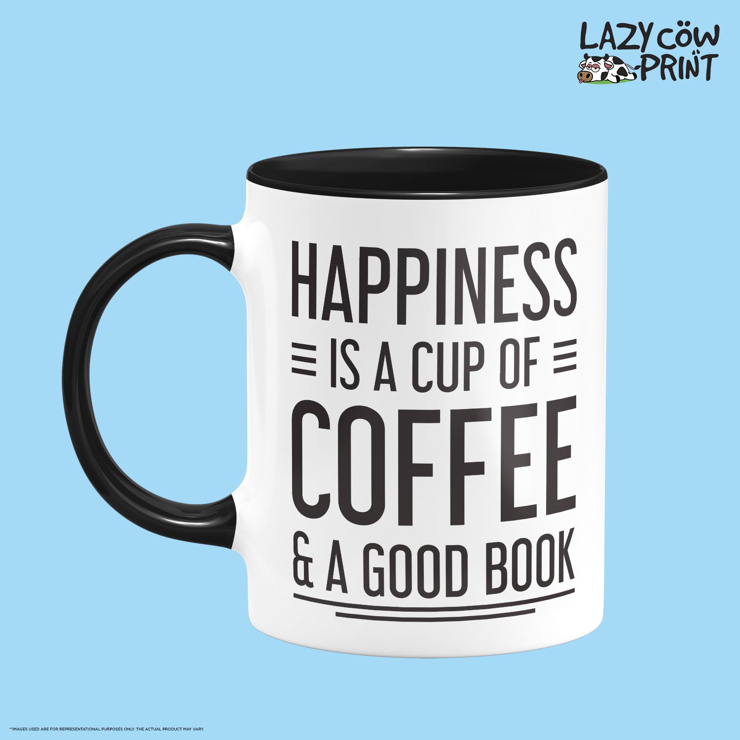 Coffee and Book Two Tone Mug