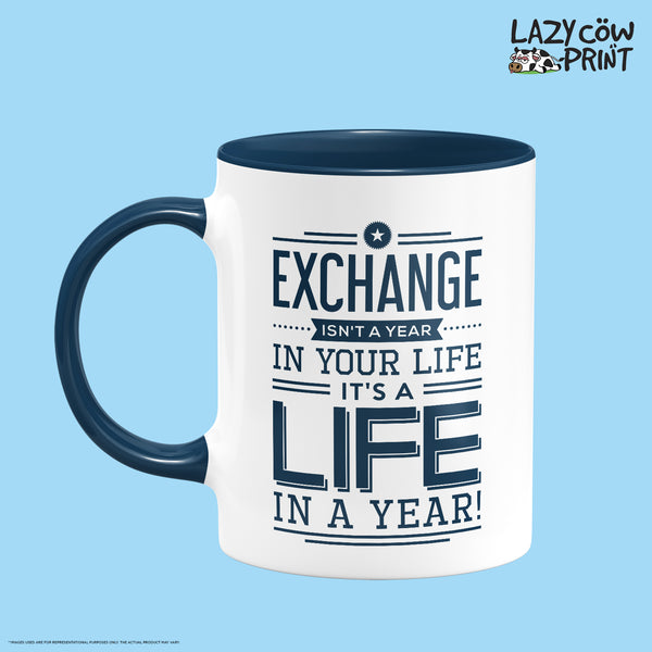 Exchange an Year Two Tone Mug