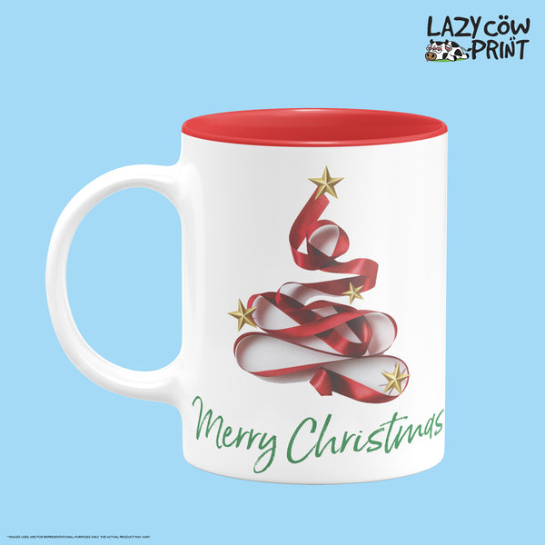 Christmas Tree Two Tone Mug