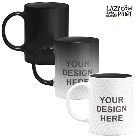 Black Color Changing Mug 11oz