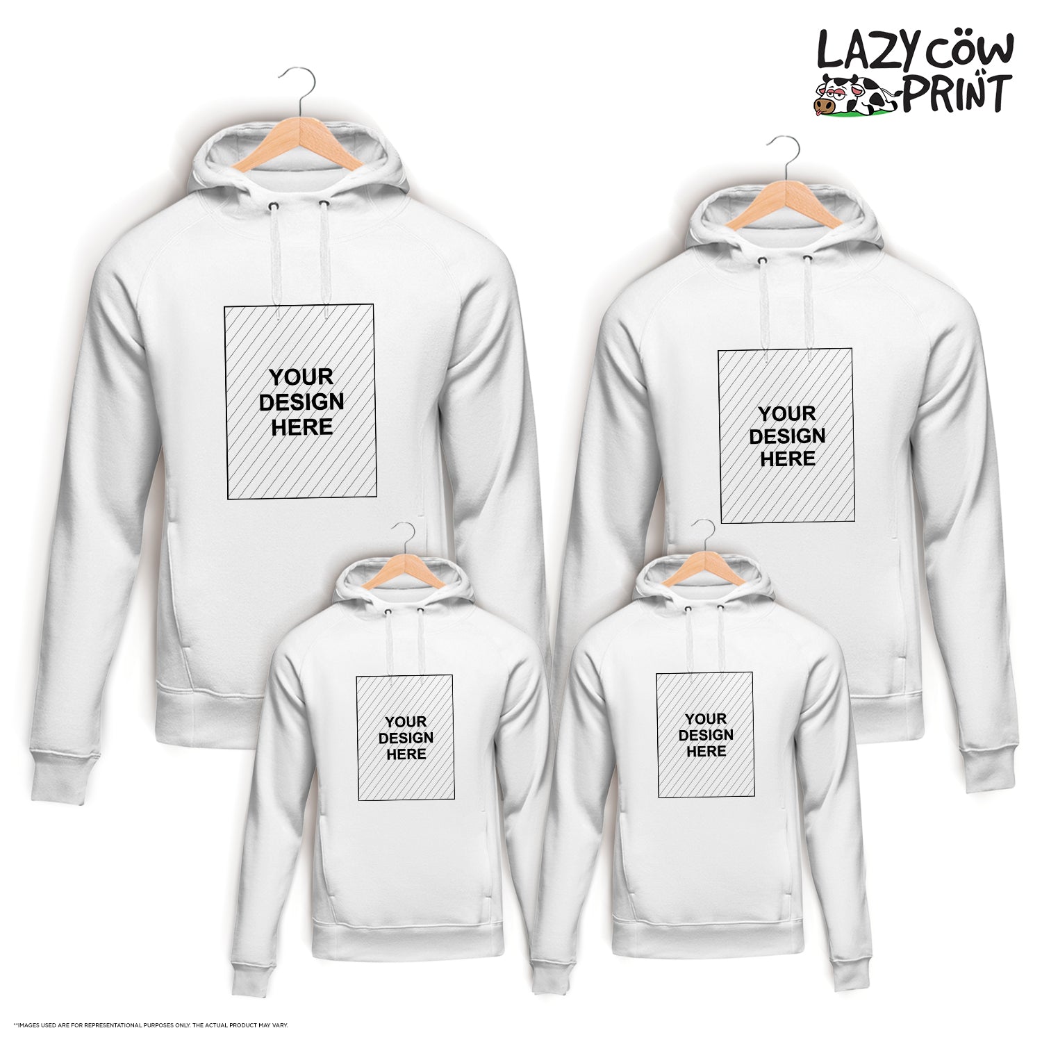 Custom Design Hoodies - Family Bundle 4