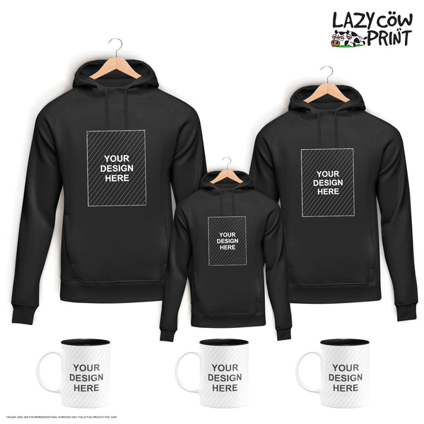 Custom Design Hoodies - Family Bundle 3