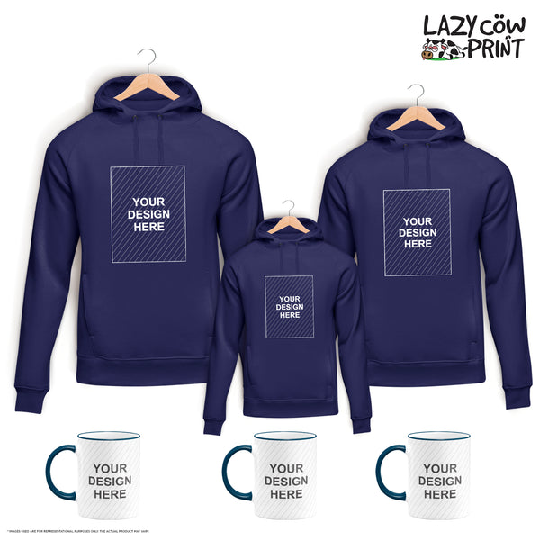 Custom Design Hoodies - Family Bundle 3