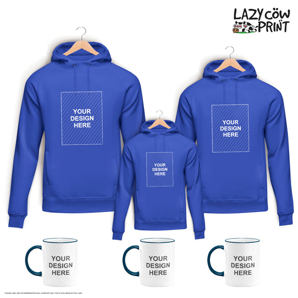Custom Design Hoodies - Family Bundle 3