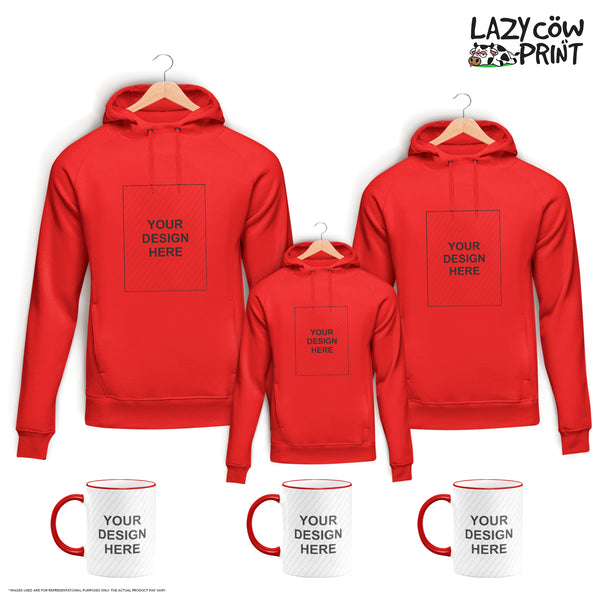 Custom Design Hoodies - Family Bundle 3
