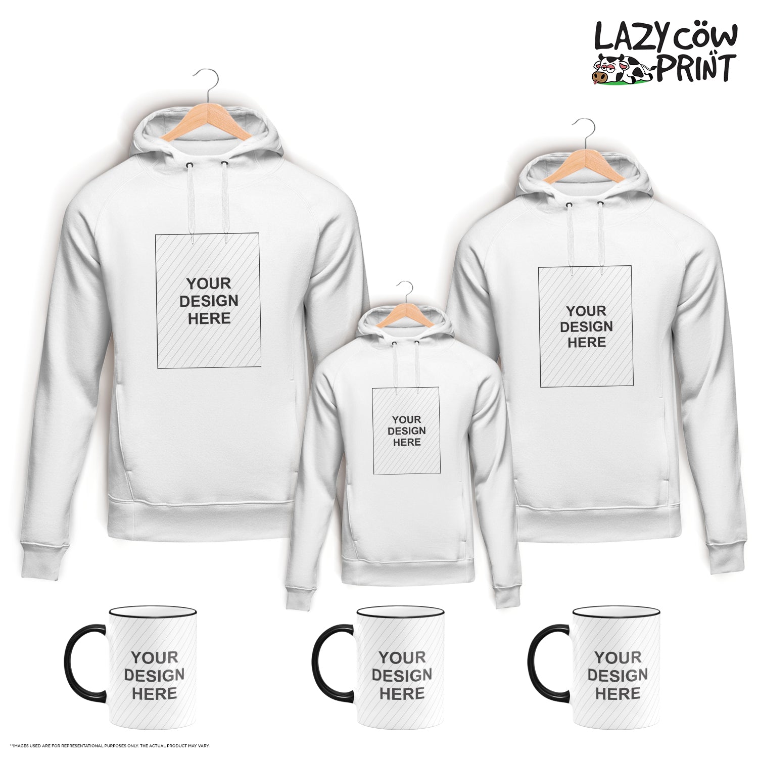 Custom Design Hoodies - Family Bundle 3