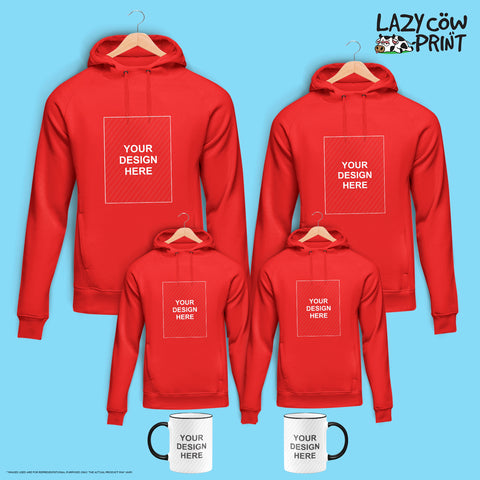 Custom Design Hoodies - Family Bundle 5