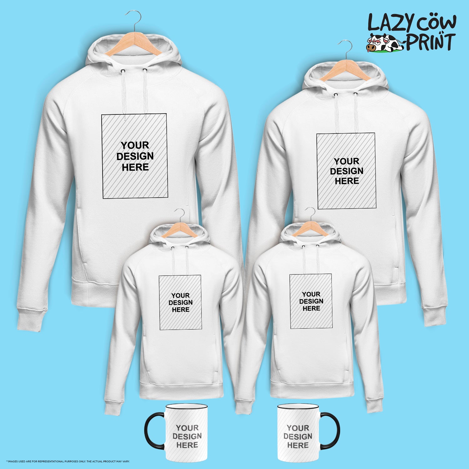 Custom Design Hoodies - Family Bundle 5