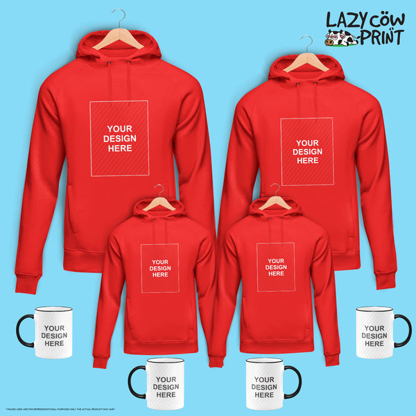Custom Design Hoodies - Family Bundle 6
