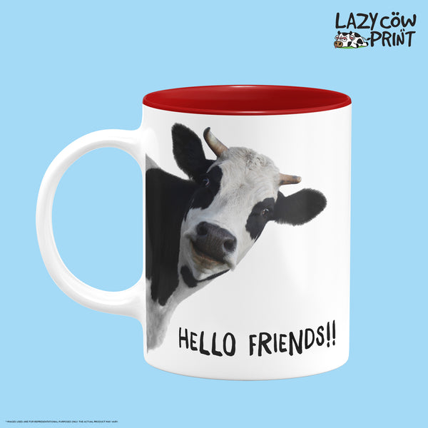 Cow Face Two Tone Mug