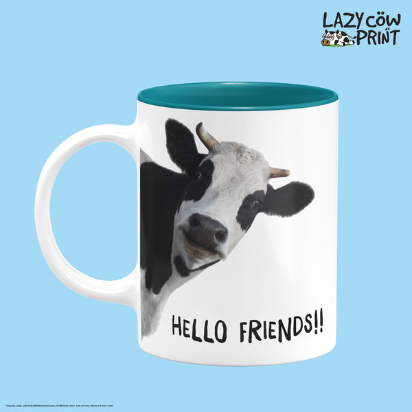 Cow Face Two Tone Mug