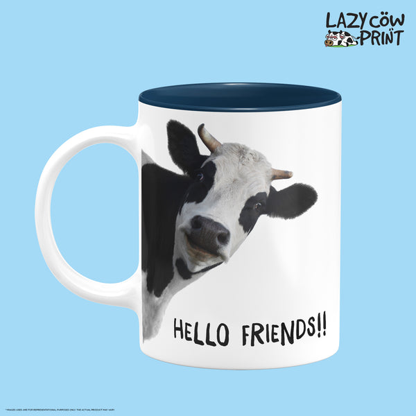 Cow Face Two Tone Mug