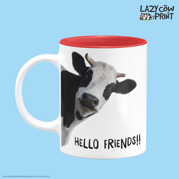 Cow Face Two Tone Mug