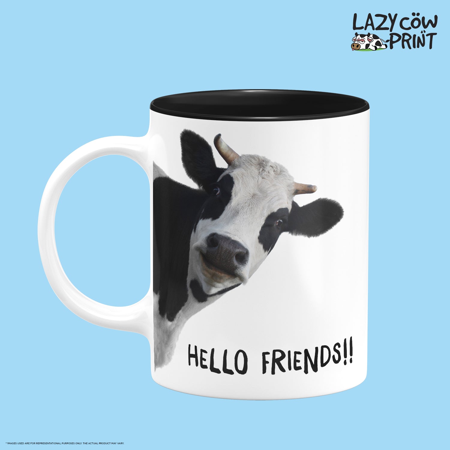 Cow Face Two Tone Mug