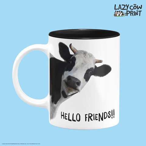 Cow Face Two Tone Mug