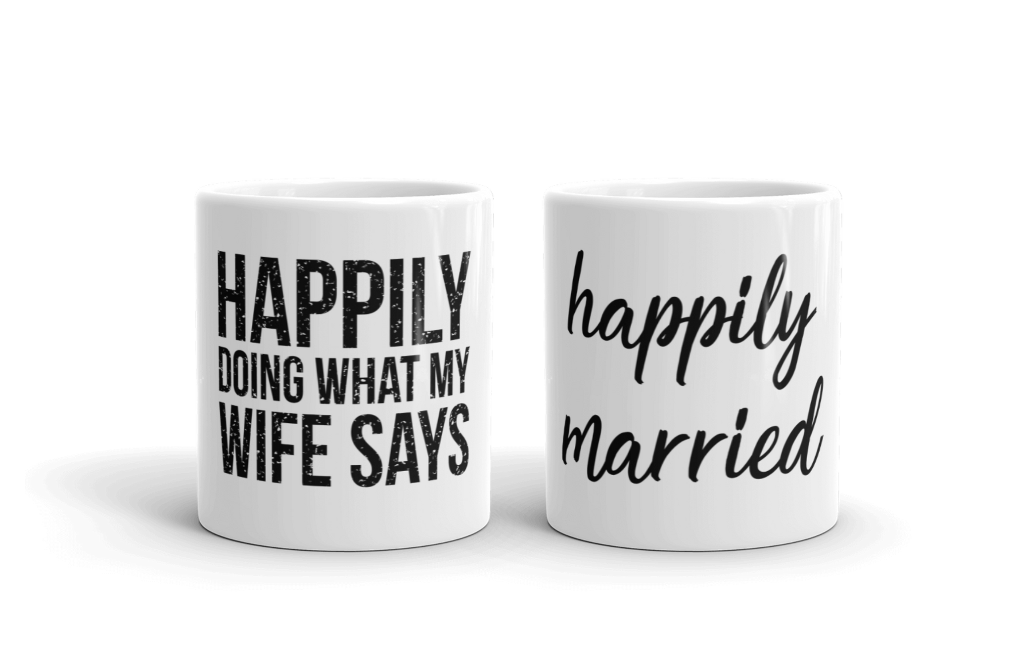 Happily Married Mug Set