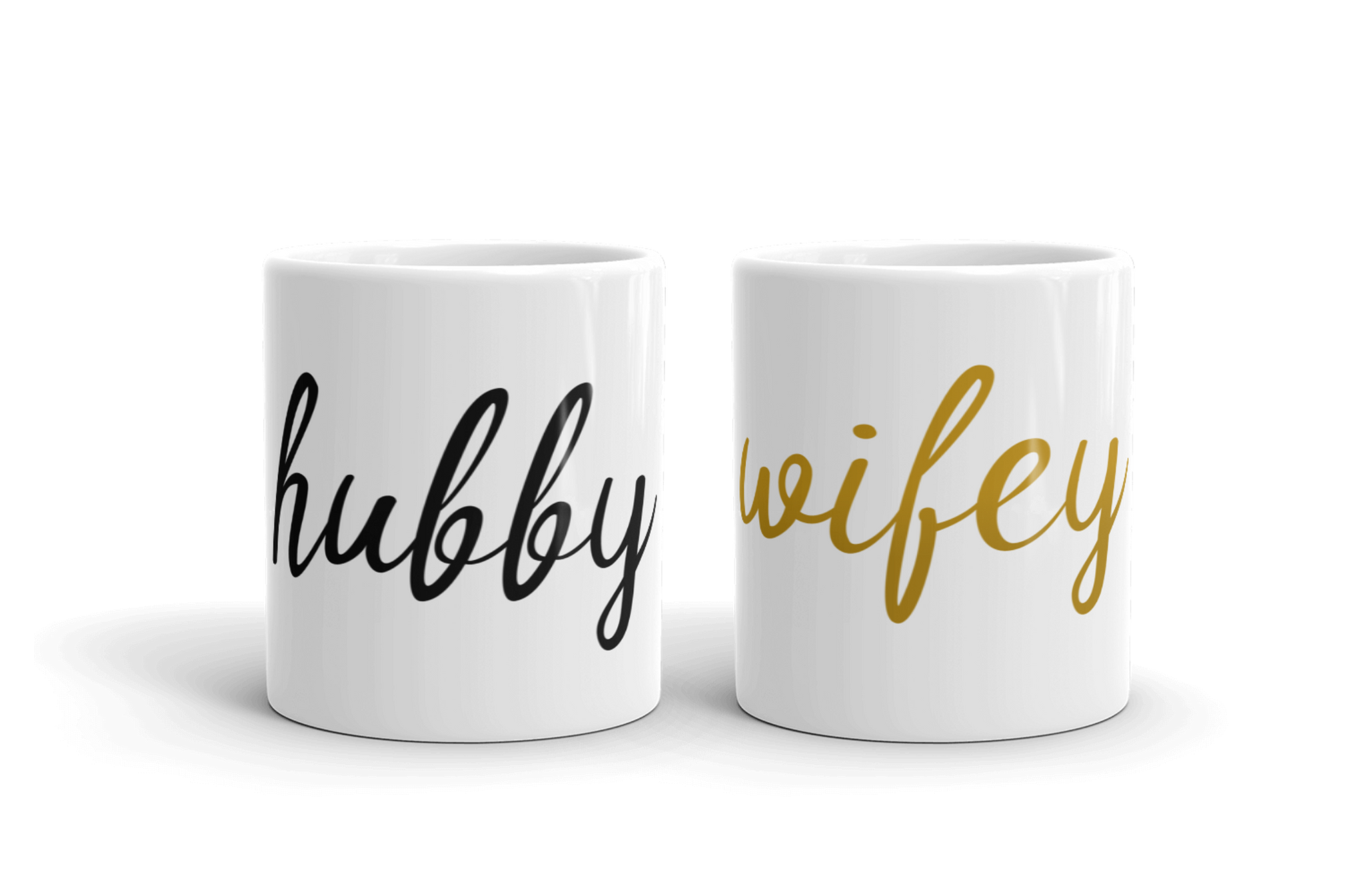 Hubby Wifey Mug Set