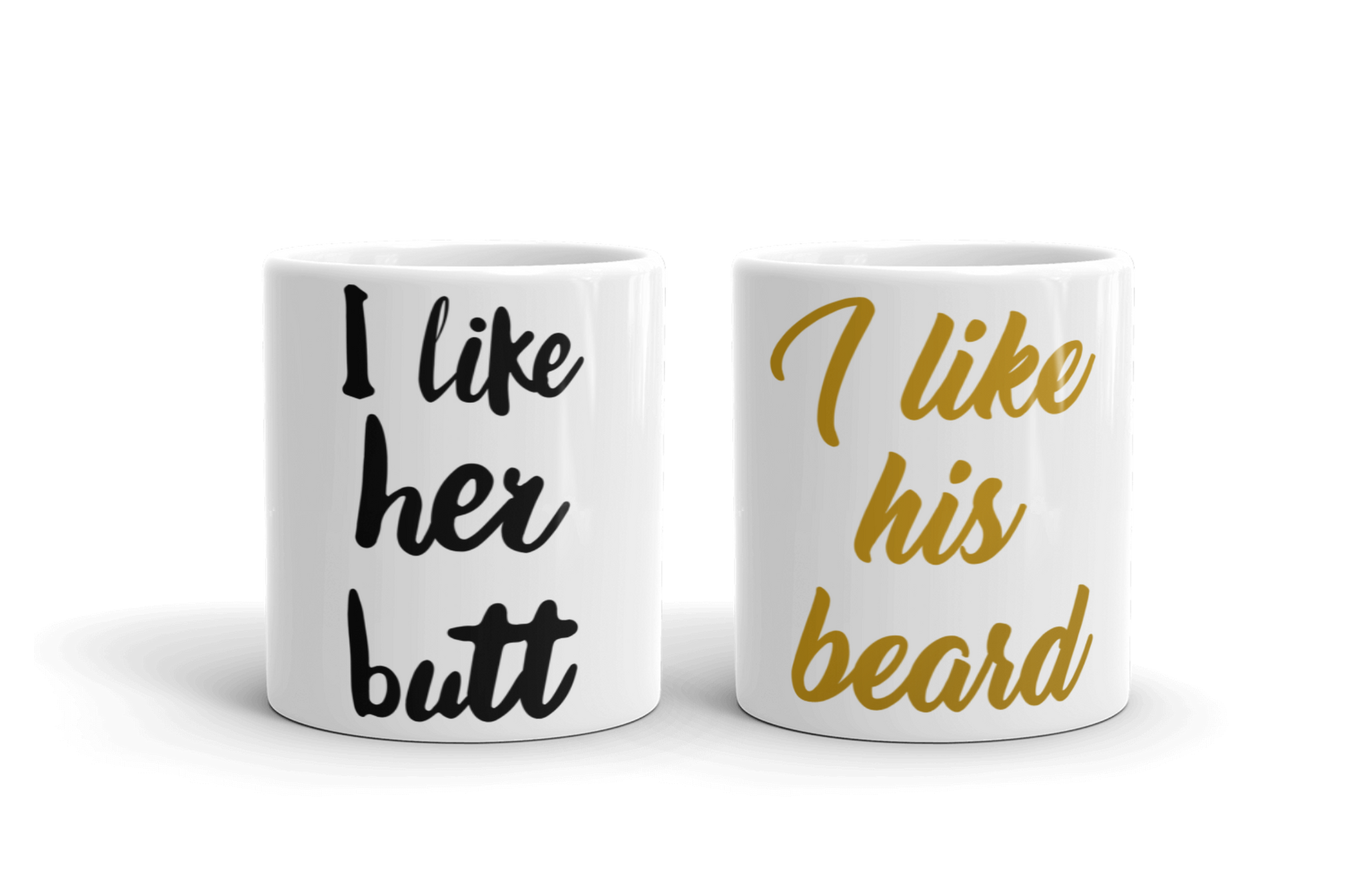 Butt & Beard Mug Set
