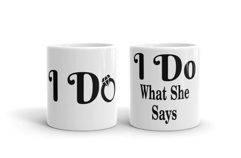I Do Mug Set
