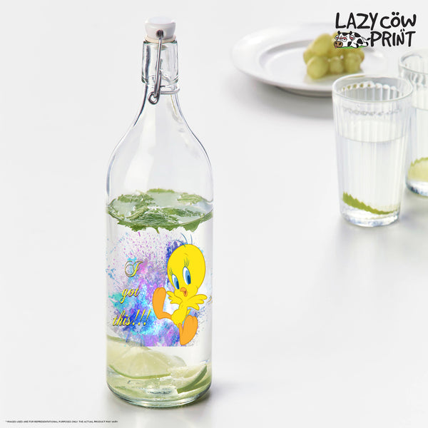 Glass Bottle with Stopper