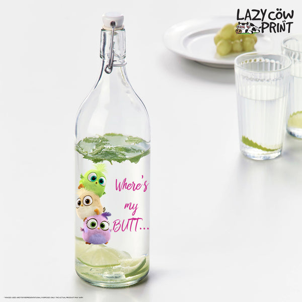 Glass Bottle with Stopper