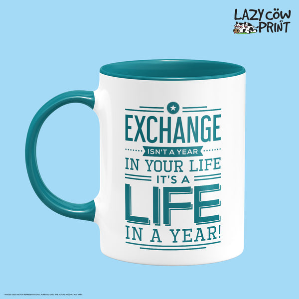 Exchange an Year Two Tone Mug