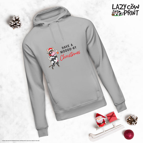 Mooo-ry Christmas Hoodie