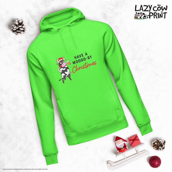Mooo-ry Christmas Hoodie