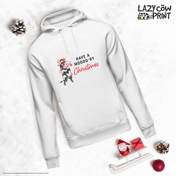 Mooo-ry Christmas Hoodie