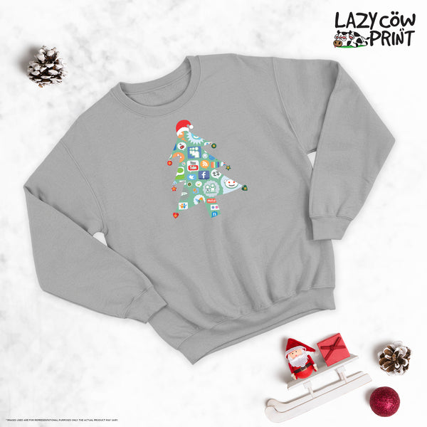Social Christmas Tree - Sweatshirt