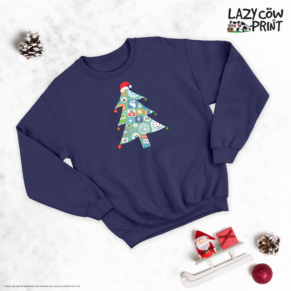 Social Christmas Tree - Sweatshirt