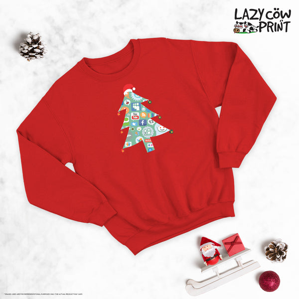 Social Christmas Tree - Sweatshirt