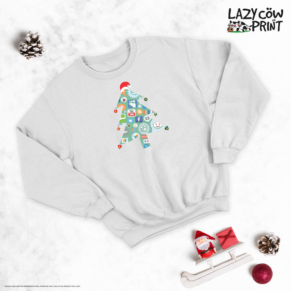 Social Christmas Tree - Sweatshirt
