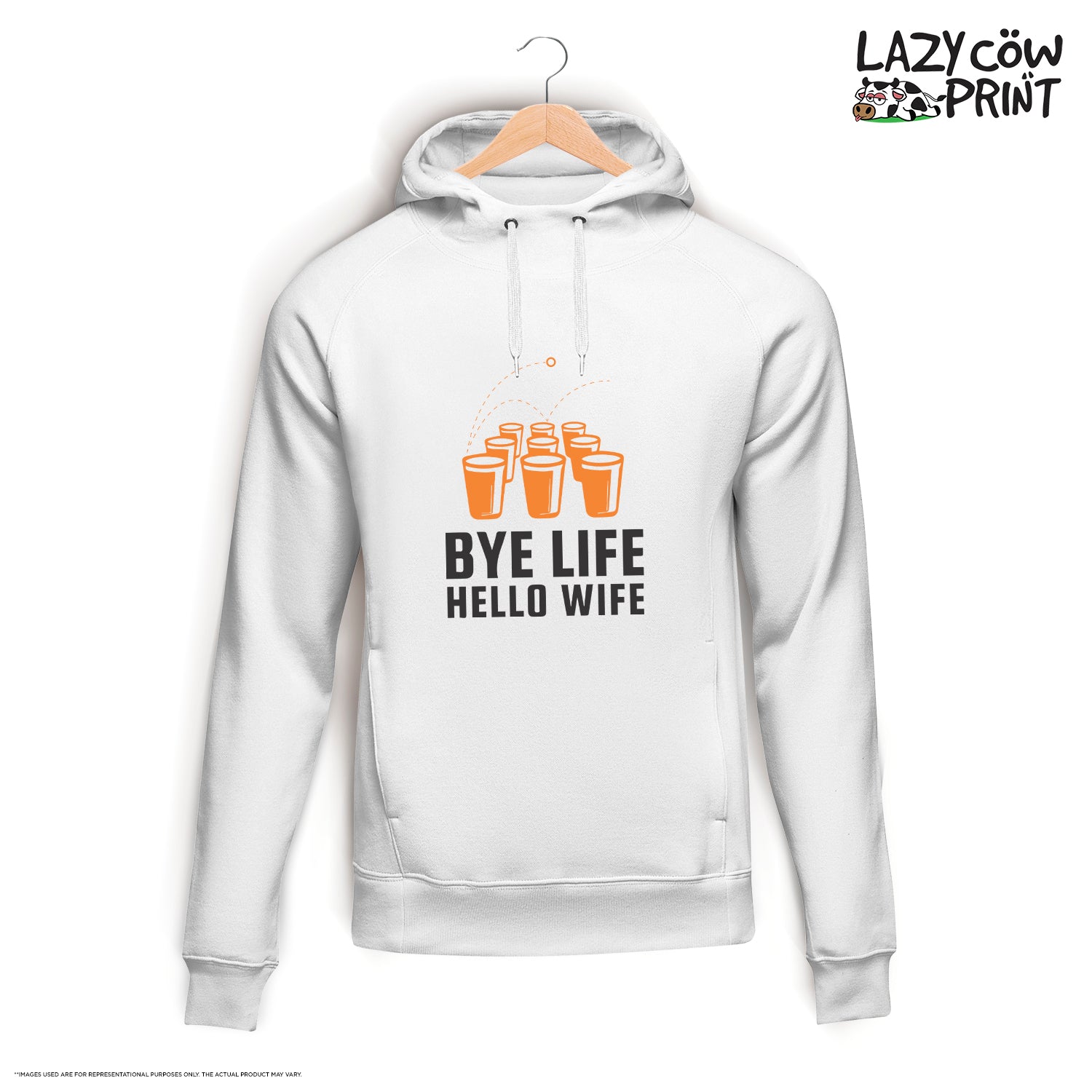 Bye Life Hello Wife - Hoodie