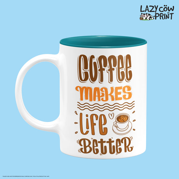 Life Better Two Tone Mug