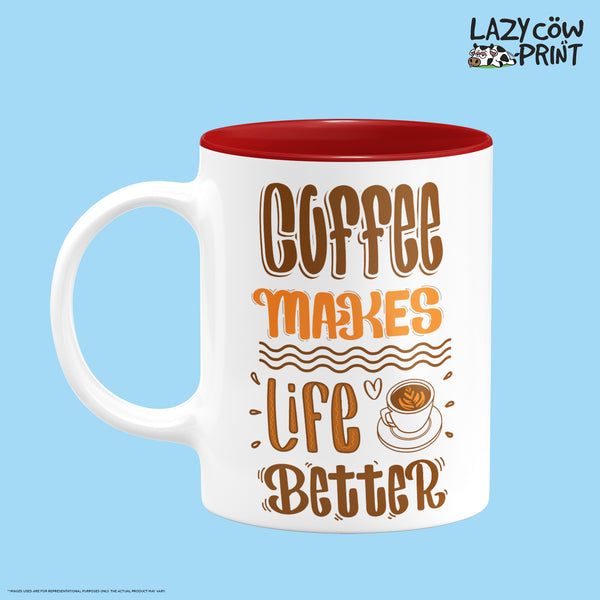 Life Better Two Tone Mug