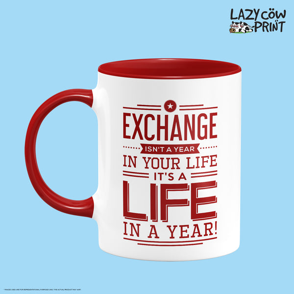 Exchange an Year Two Tone Mug
