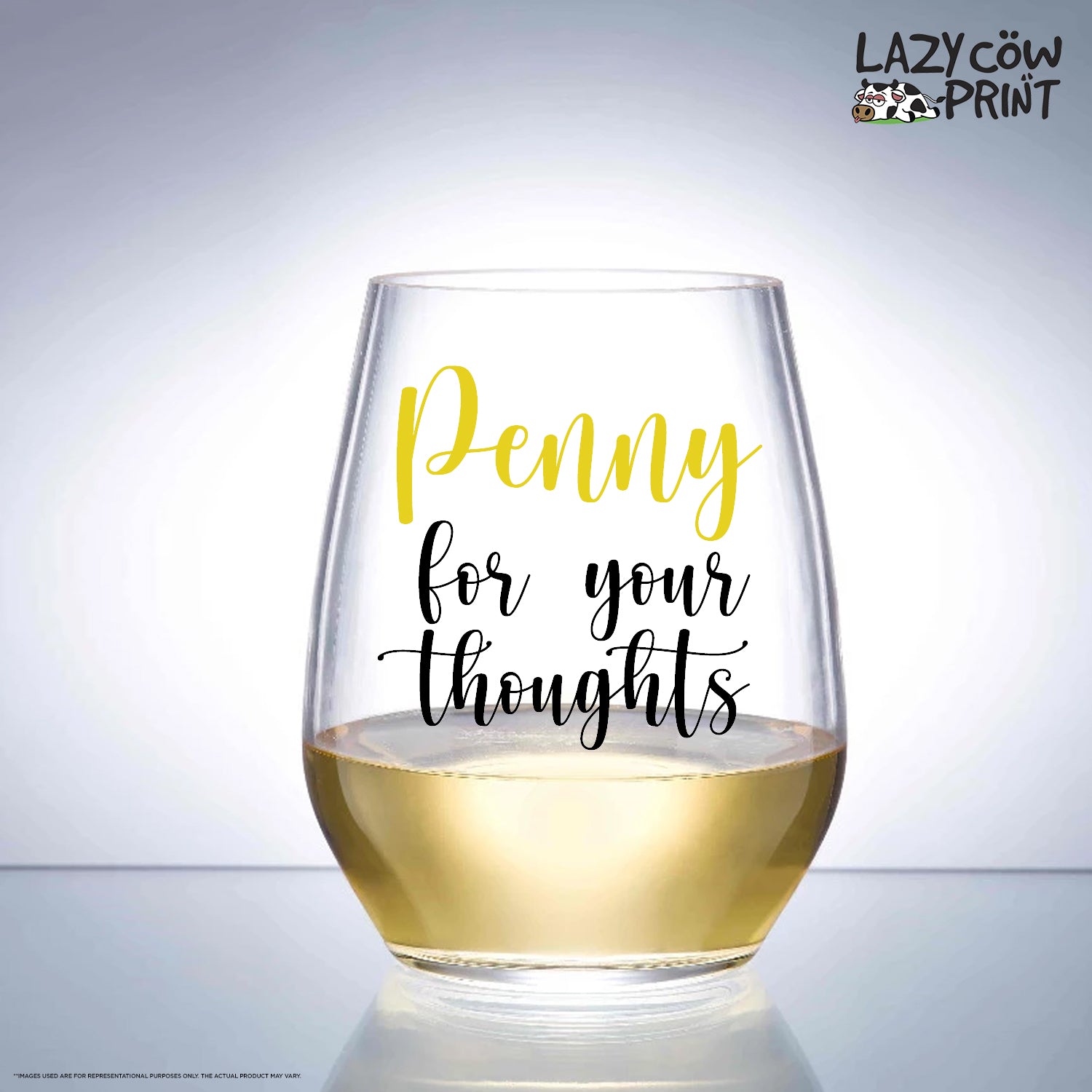 Stemless Wine Glass - Penny