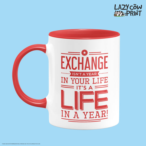 Exchange an Year Two Tone Mug